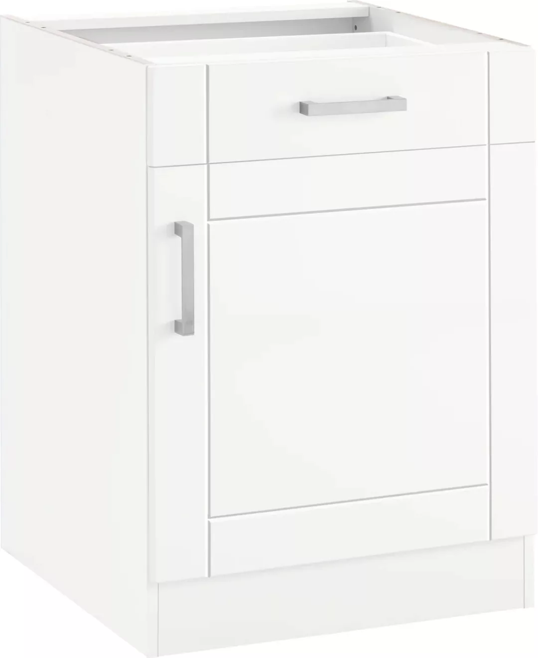 KOCHSTATION Unterschrank "KS-Tinnum", 60 cm breit, MDF-Fronten, Metallgriff günstig online kaufen