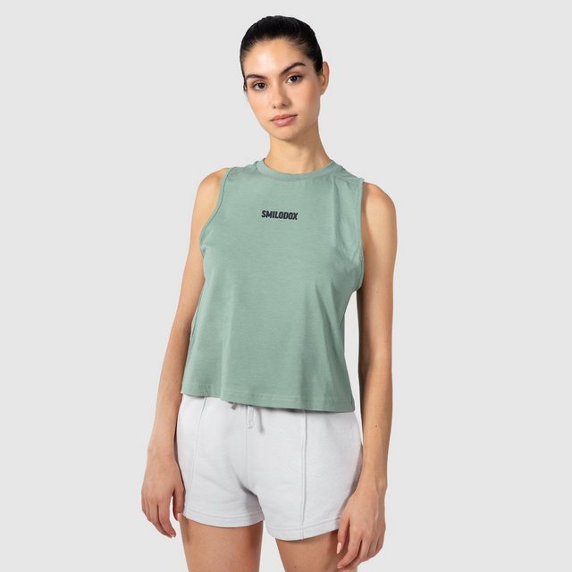 Smilodox Tanktop Paula 100% Baumwolle günstig online kaufen