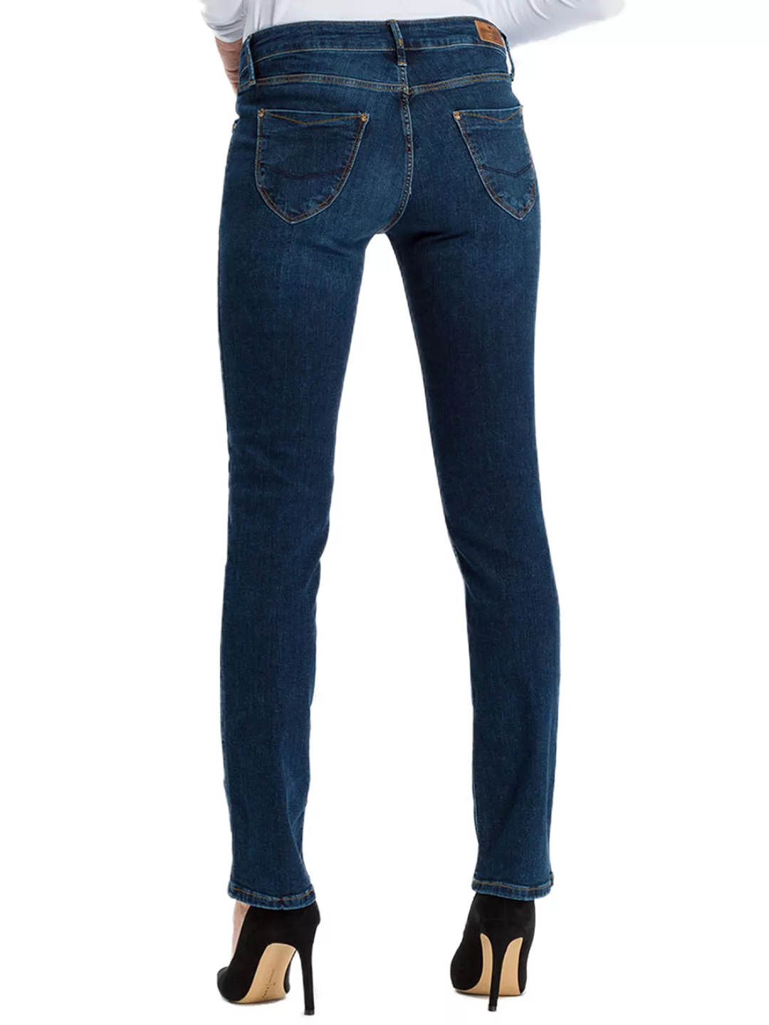 Cross Jeans Damen Jeans Rose - Regular Fit - Blau - Dark Used günstig online kaufen