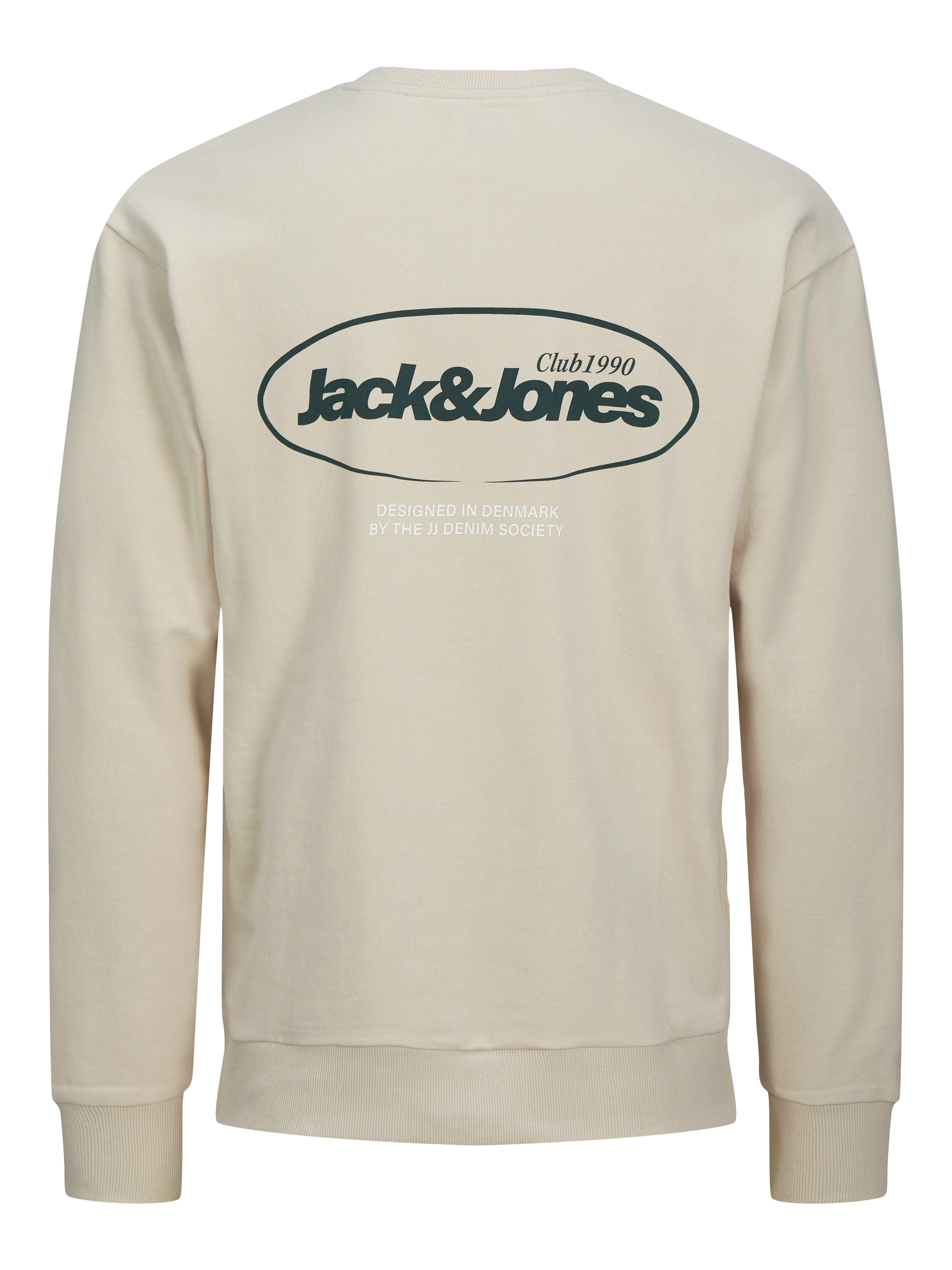 Jack & Jones Sweatshirt JJEBRADLEY GRAPHIC SWEAT CREW NOOS mit Front und Ba günstig online kaufen