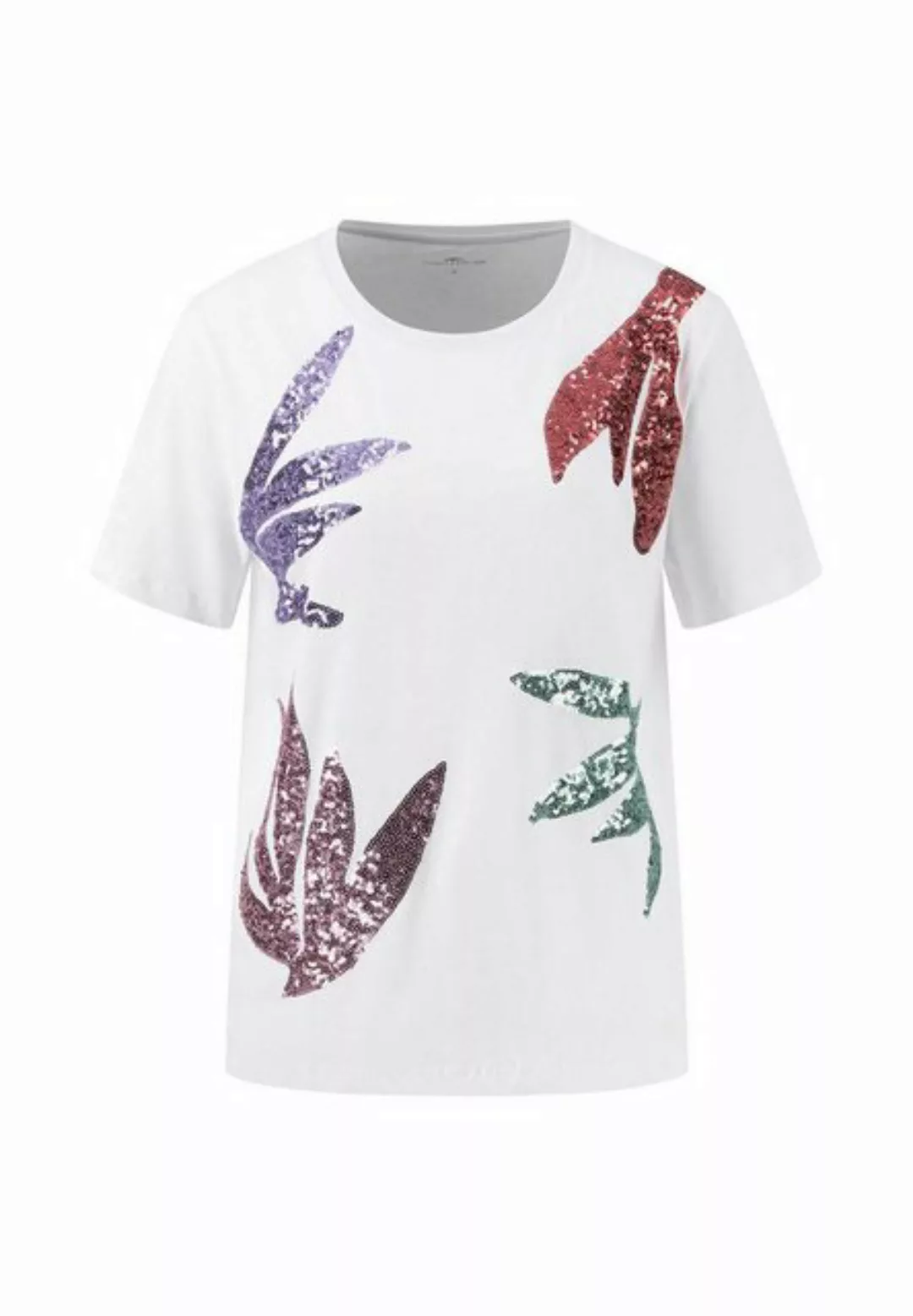 FYNCH-HATTON T-Shirt T-SHIRT PAILETTE günstig online kaufen
