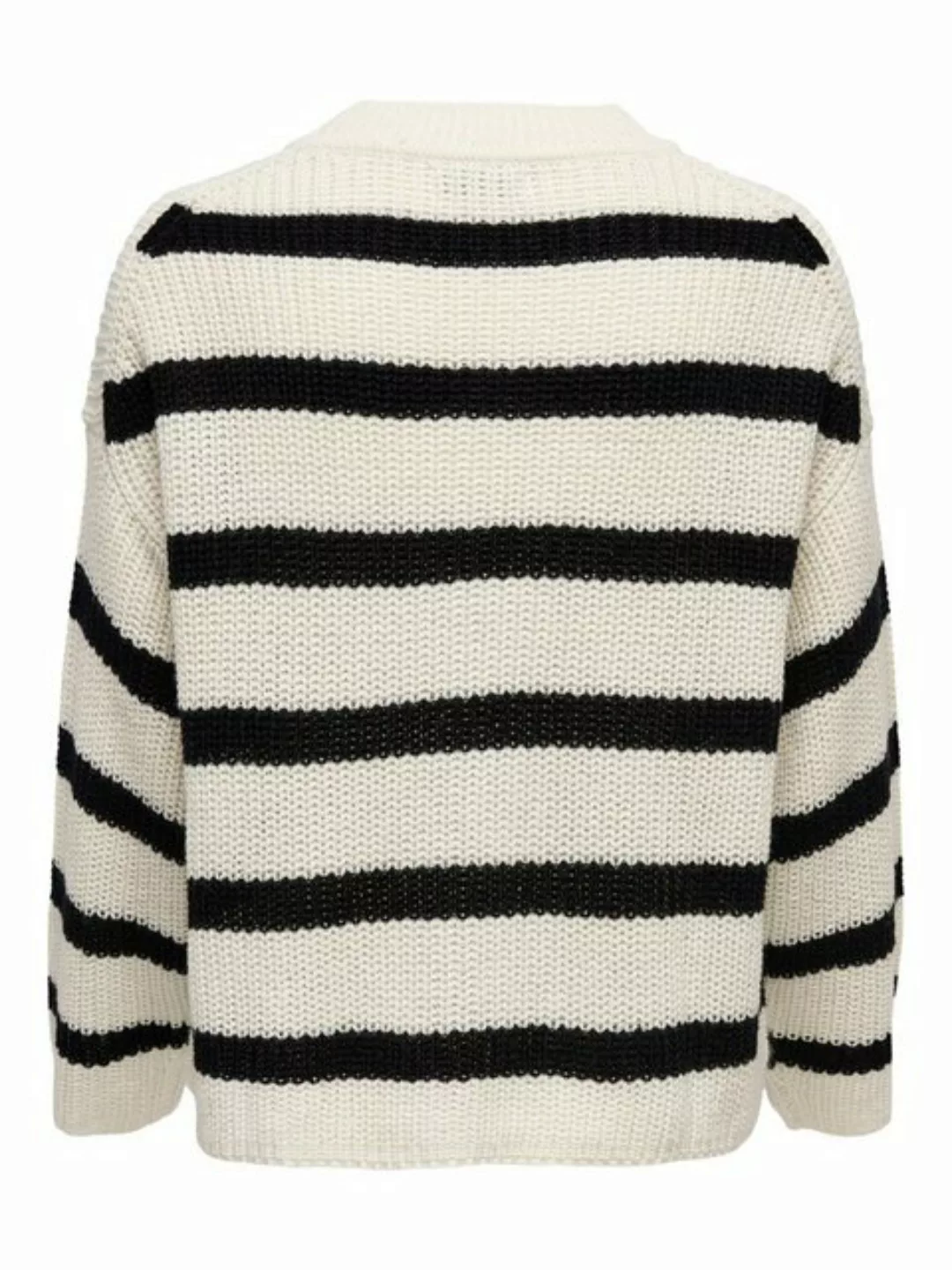 JACQUELINE de YONG Strickpullover Gestreifter Strick Pullover Rundhals JDYJ günstig online kaufen