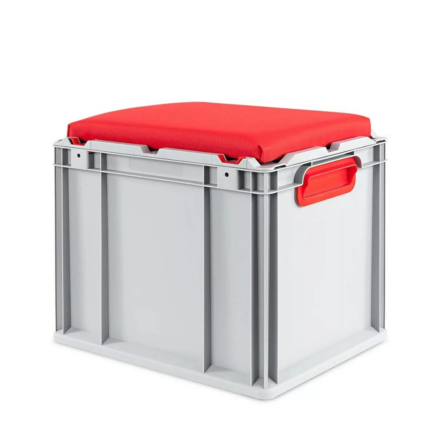 PROREGAL Eurobox NextGen Seat Box Rot HxBxT 365 x 30 x 40 cm 30 Liter Griff günstig online kaufen