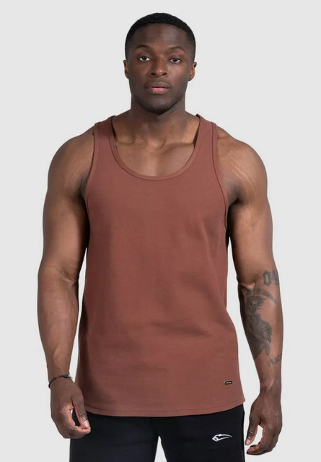 Smilodox Tanktop Brandon 100% Baumwolle günstig online kaufen