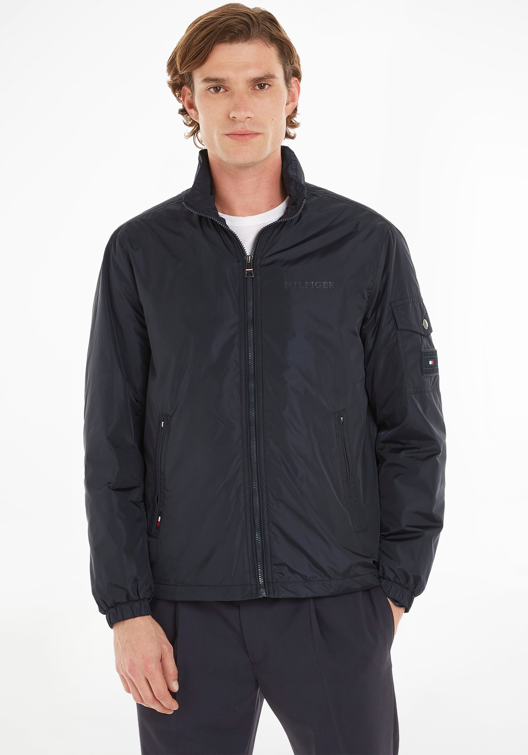 Tommy Hilfiger Outdoorjacke "RWB REGATTA JACKET", im hochgeschlossenen Desi günstig online kaufen