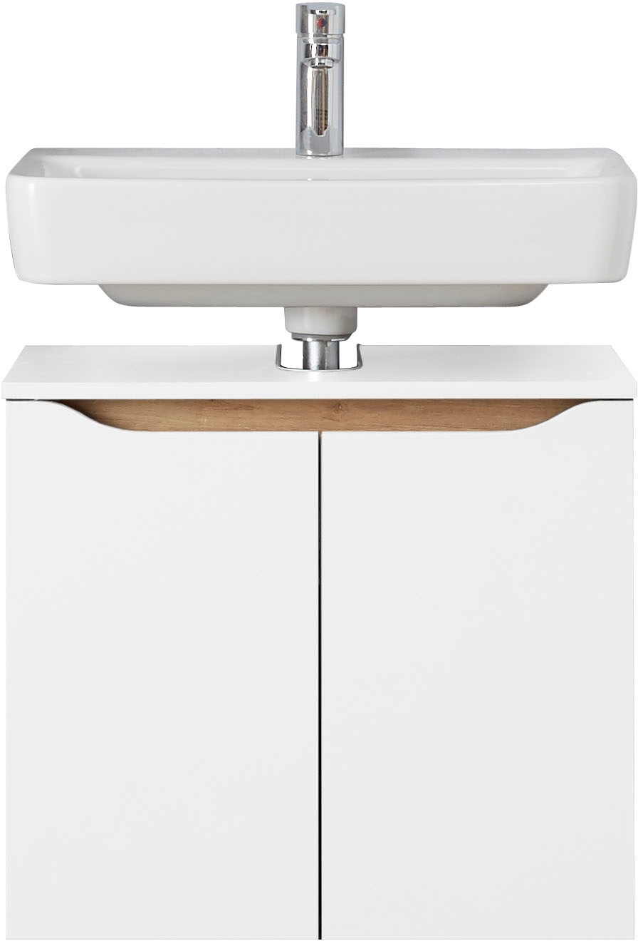 Saphir Waschbeckenunterschrank "Quickset Unterbeckenschrank, 60 cm breit, 2 günstig online kaufen