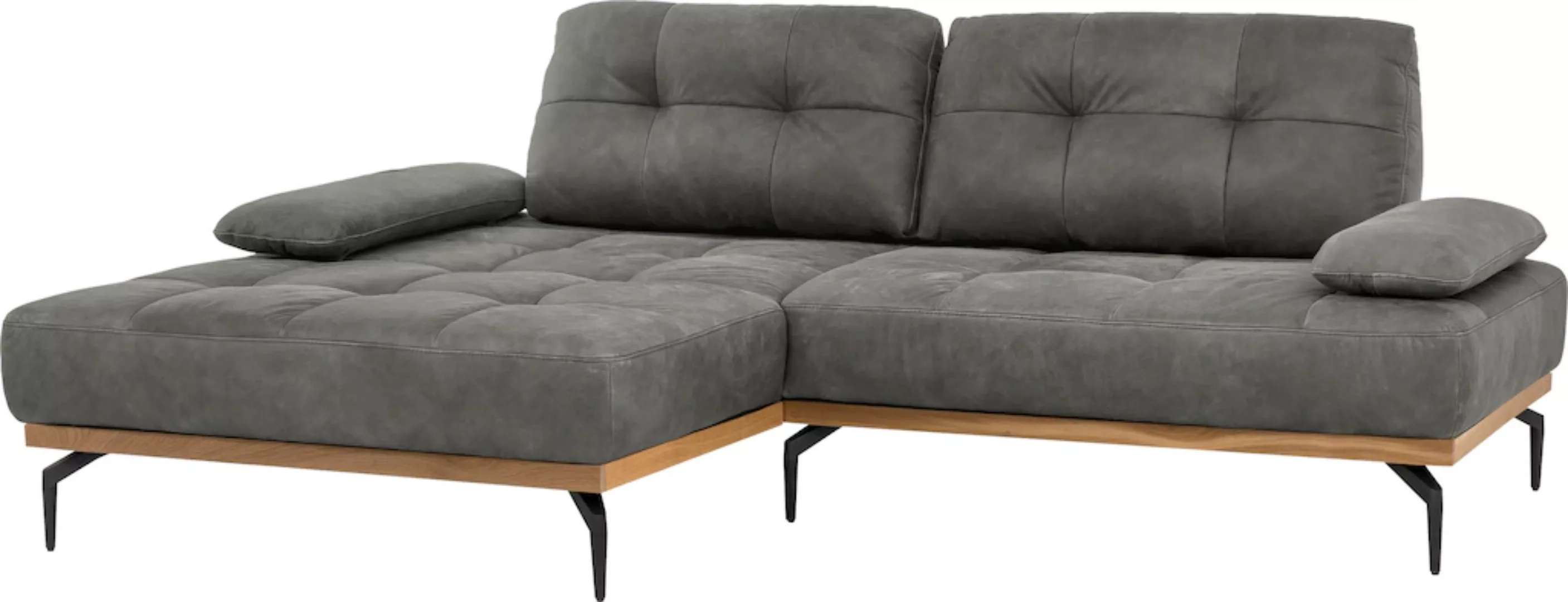 exxpo - sofa fashion Ecksofa "Falcone, L-Form", inkl. Sitztiefenverstellung günstig online kaufen