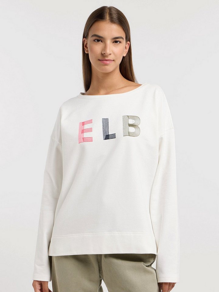 Elbsand Sweatshirt Arvi Cloud White Multi günstig online kaufen