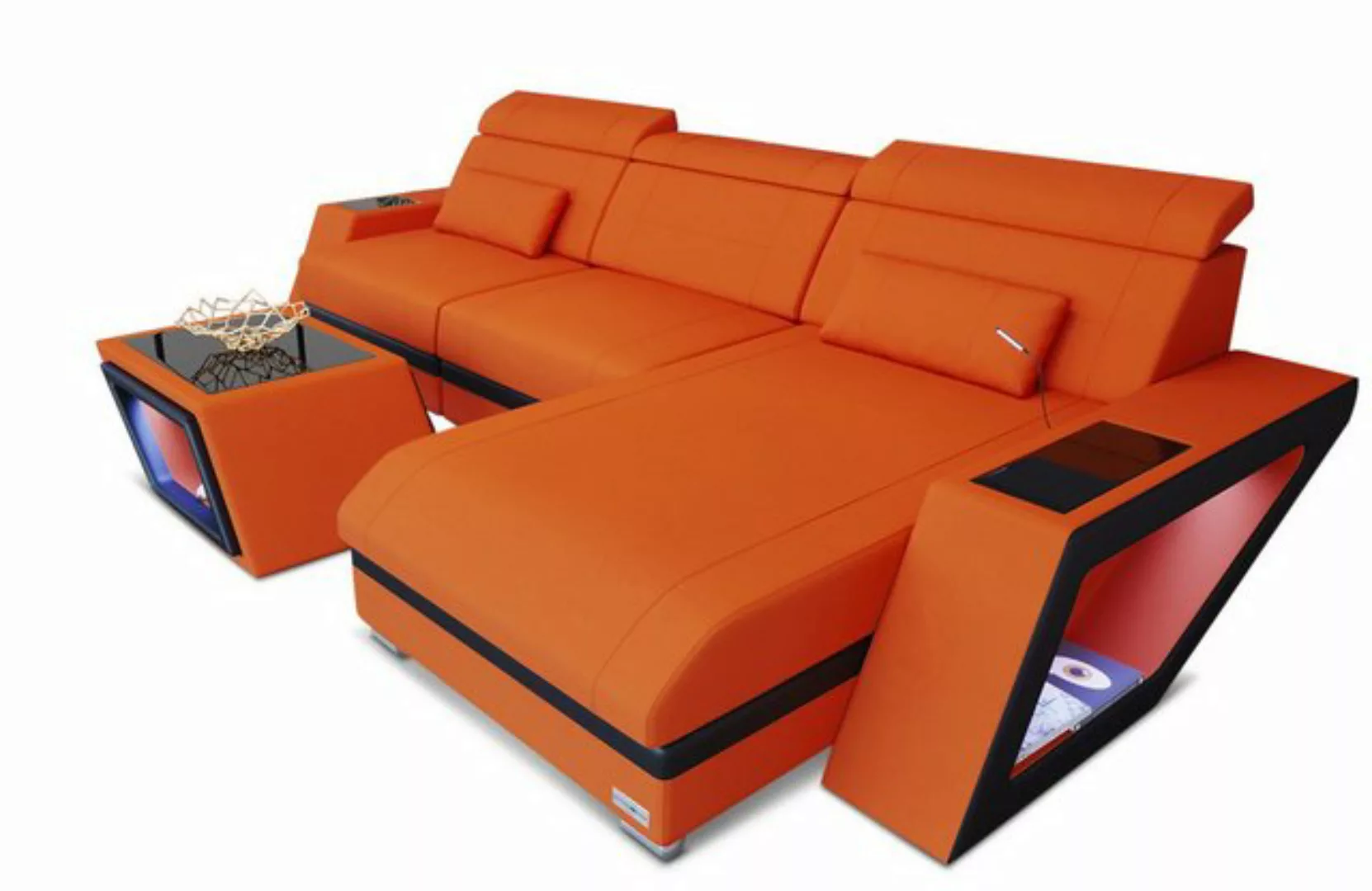 Sofa Dreams Ecksofa Polster Sofa Stoff Couch Catania L Form Stoffsofa, Mikr günstig online kaufen