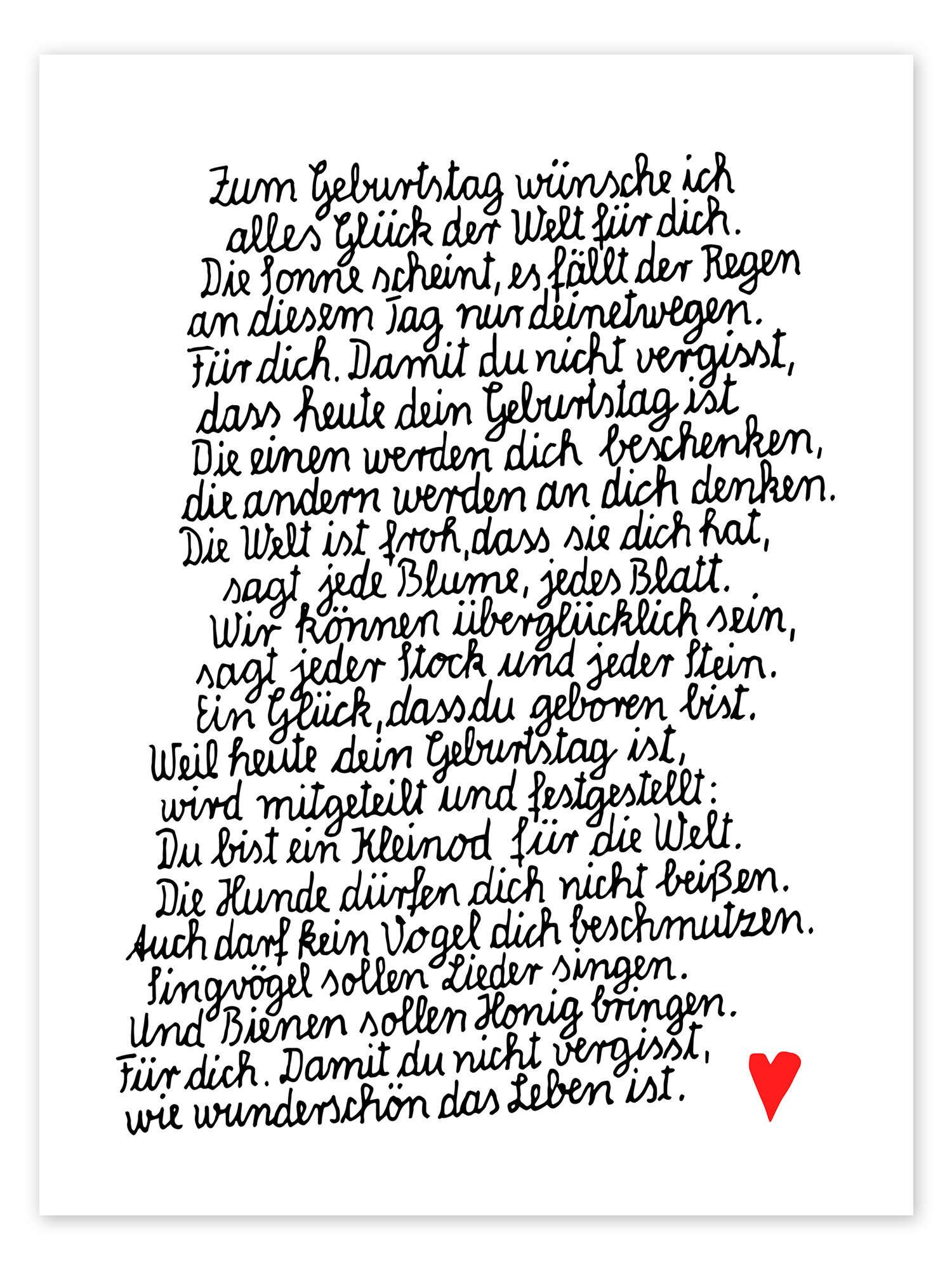 Posterlounge Poster Frantz Wittkamp, Weil heute günstig online kaufen