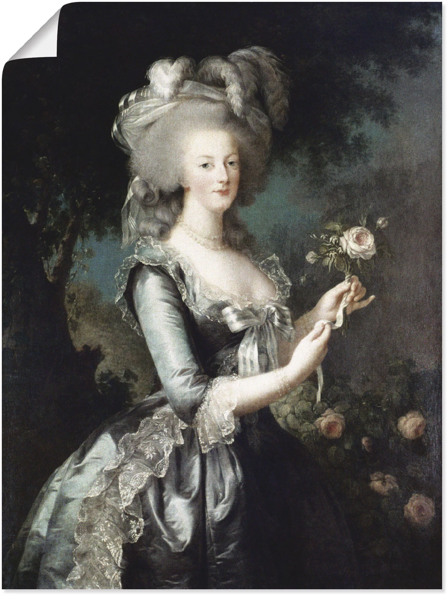 Artland Wandbild "Marie Antoinette, 1783", Menschen, (1 St.), als Alubild, günstig online kaufen