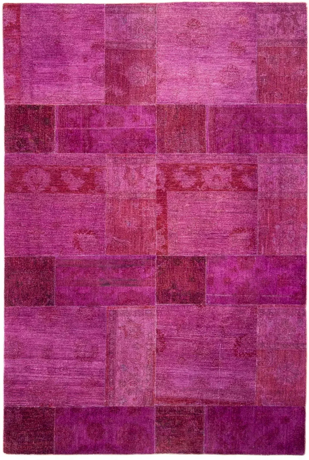 morgenland Teppich »Patchwork - 271 x 182 cm - lila«, rechteckig günstig online kaufen
