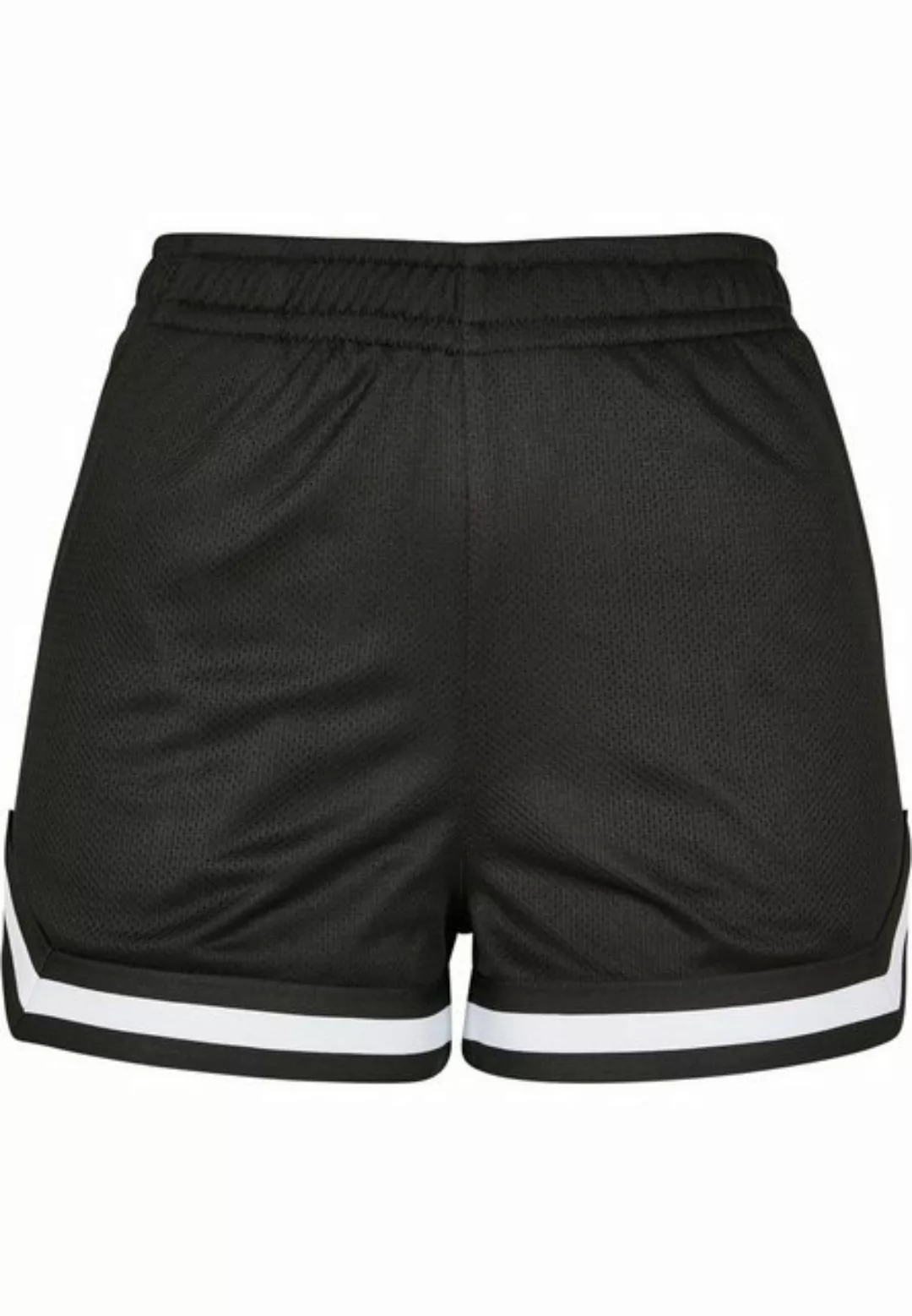 URBAN CLASSICS Stoffhose Damen Ladies Stripes Mesh Hot Pants (1-tlg) günstig online kaufen
