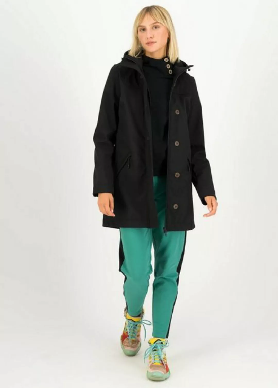 Blutsgeschwister Softshelljacke Blutsgeschwister Wild Weather Long Anorak D günstig online kaufen