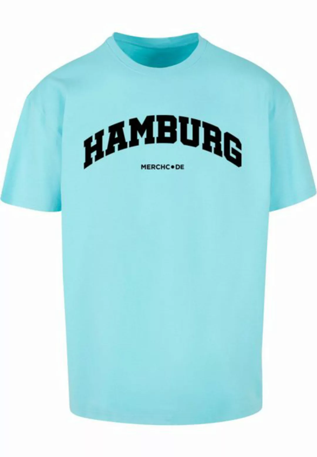 Merchcode T-Shirt Merchcode Herren Hamburg Wording - Heavy Oversize Tee (1- günstig online kaufen