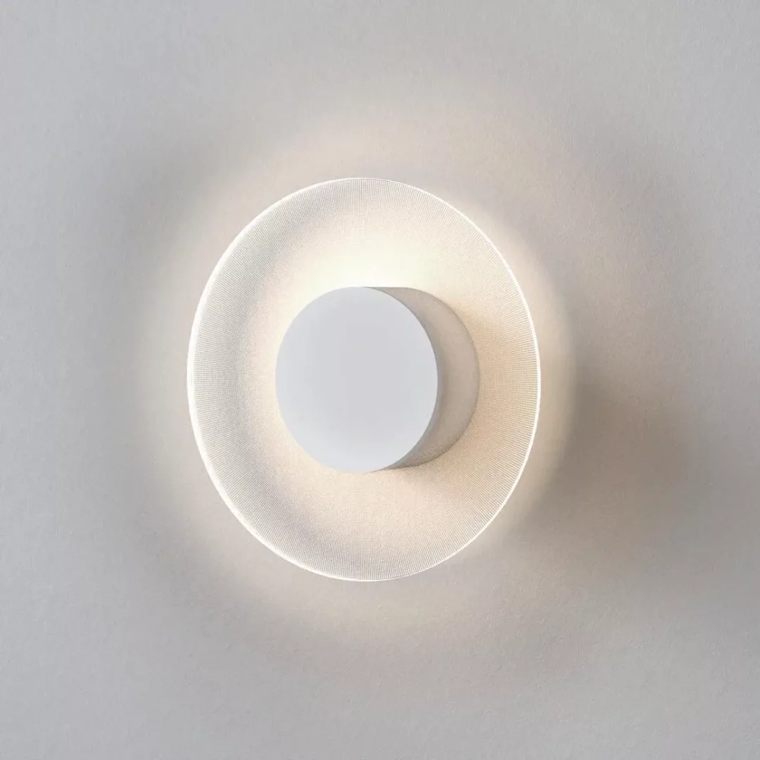 LED Wandleuchte Halftone in Weiß-matt 7,5W 171lm günstig online kaufen