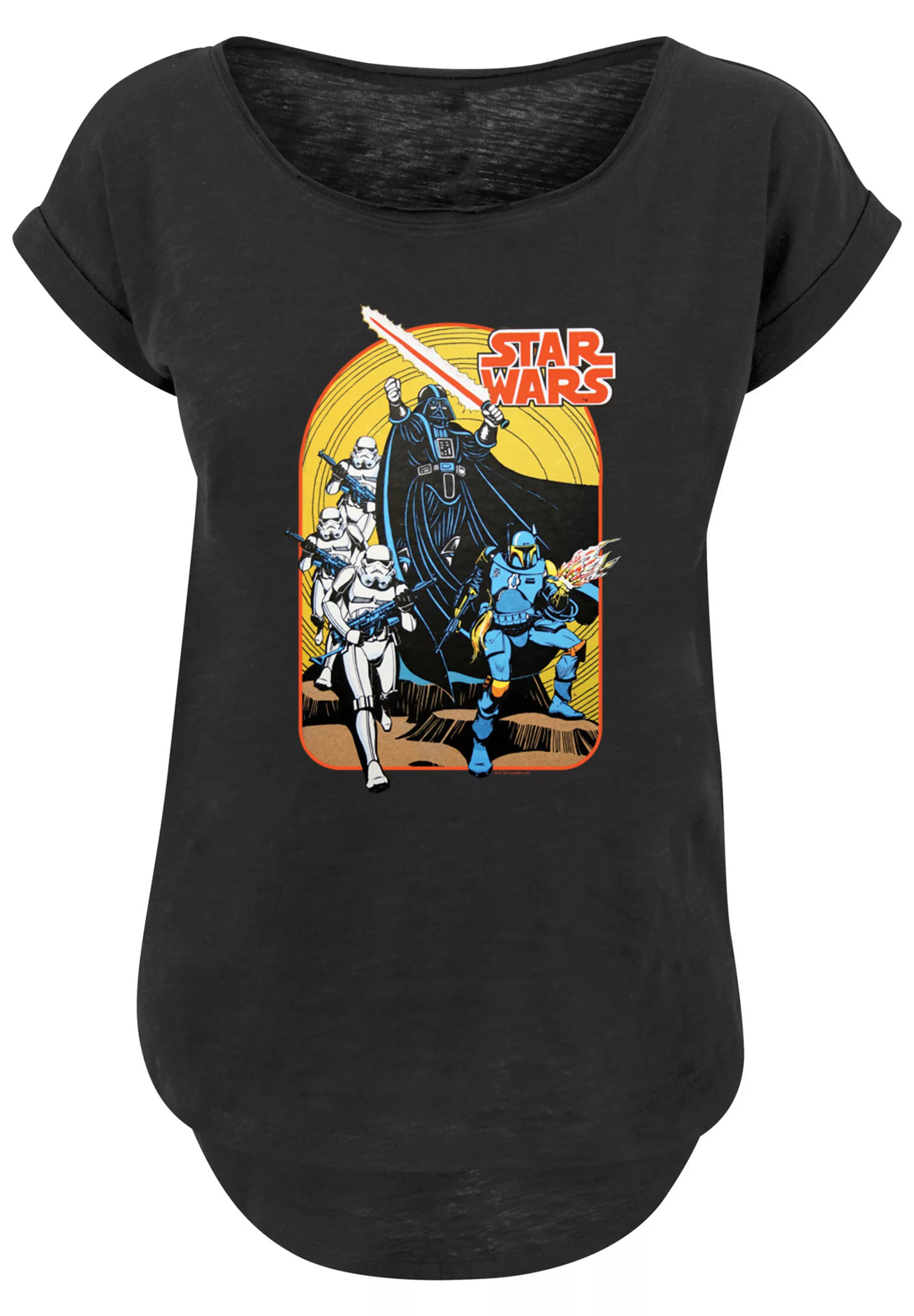 F4NT4STIC T-Shirt "Star Wars Vintage Comic Scene", Print günstig online kaufen