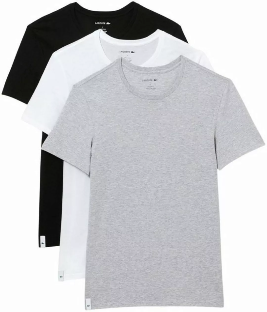 Lacoste T-Shirt (3er-Pack) Atmungsaktives Baumwollmaterial für angenehmes H günstig online kaufen