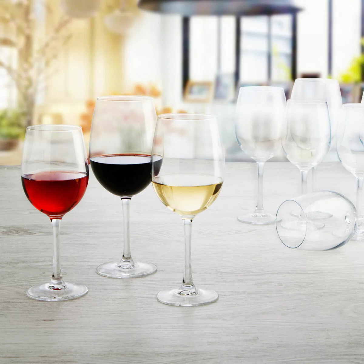 Weinglas Ebro Durchsichtig Glas (580 Ml) (6 Stück) günstig online kaufen