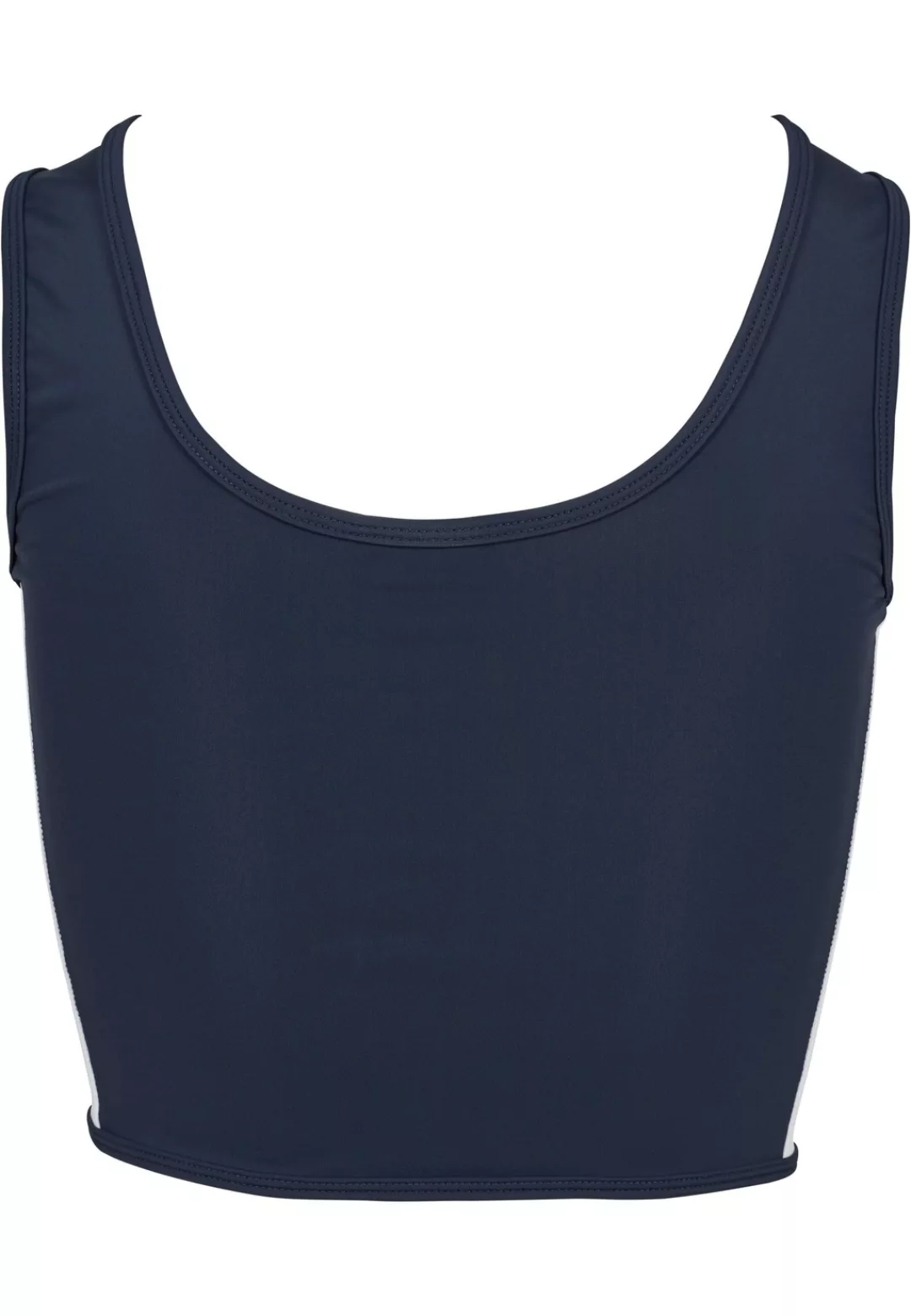 URBAN CLASSICS Muskelshirt "Urban Classics Damen Ladies Side Stripe Cropped günstig online kaufen