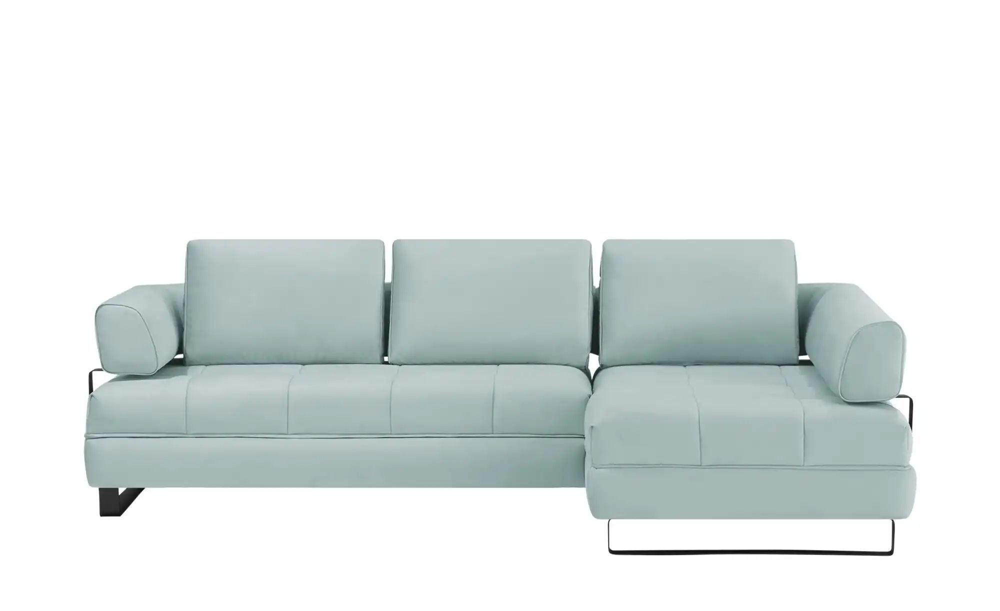 switch Ecksofa in Lederoptik Havana ¦ blau ¦ Maße (cm): B: 272 H: 89 T: 173 günstig online kaufen