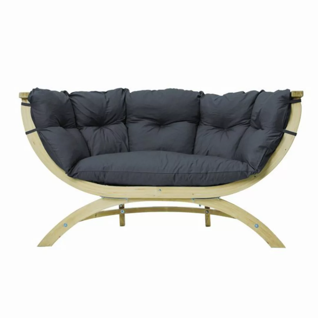 Amazonas Loungesofa AMAZONAS Loungesofa Siena Due Anthracite inkl. Sitzkiss günstig online kaufen