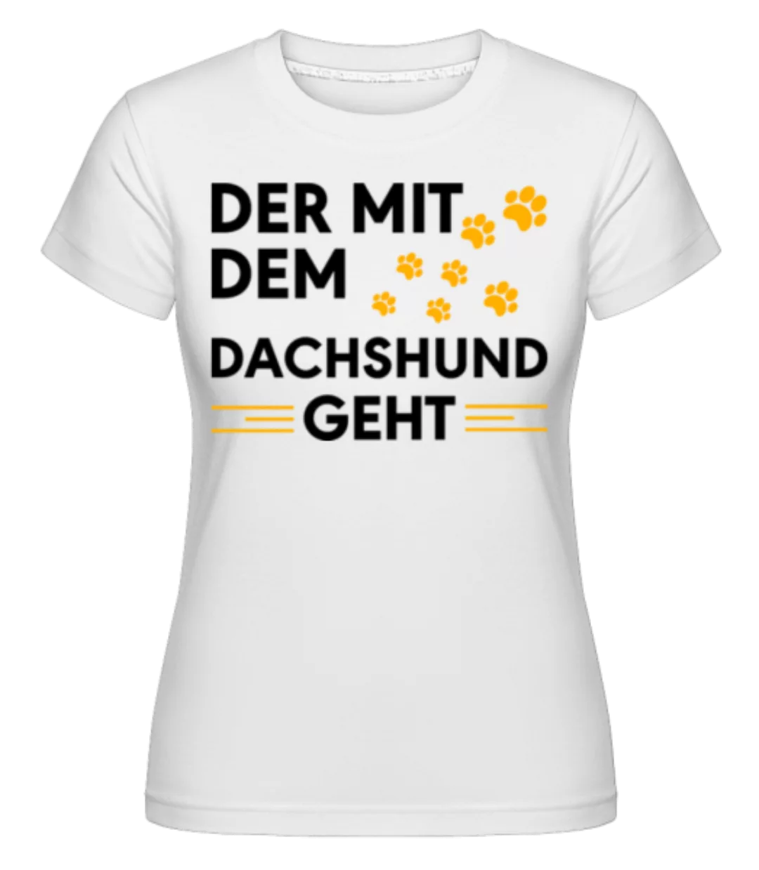 Herrchen Vom Dachshund · Shirtinator Frauen T-Shirt günstig online kaufen