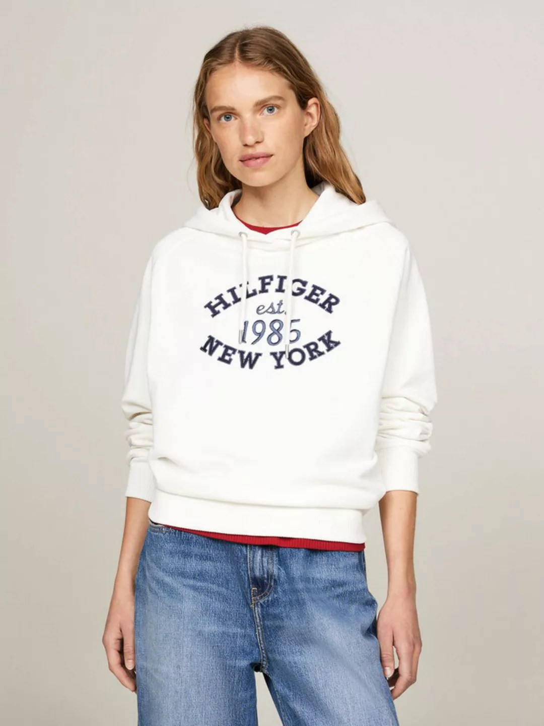 Tommy Hilfiger Kapuzensweatshirt MDRN REG VARSITY HOODIE mit Kapuze günstig online kaufen