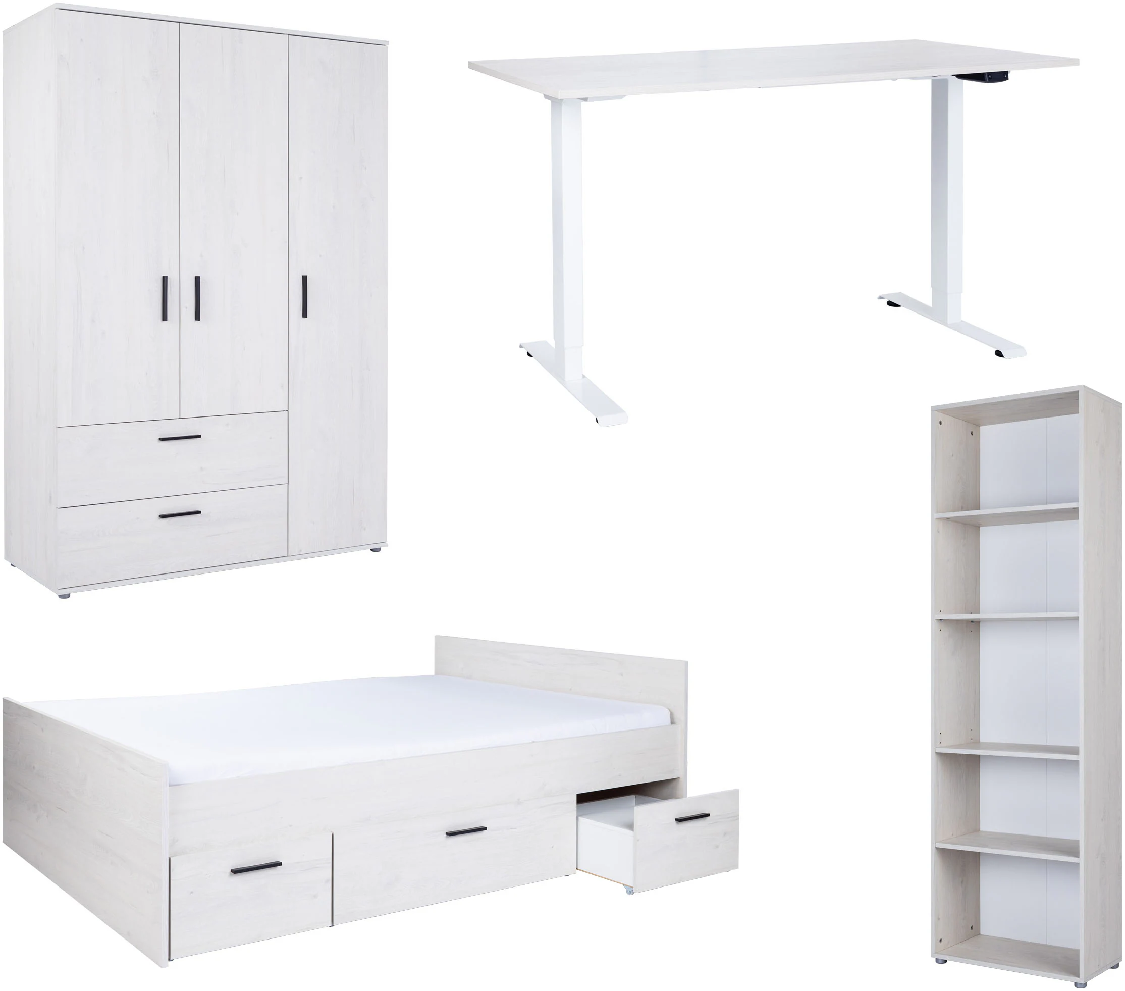 arthur berndt Jugendzimmer-Set "Jugendzimmer-Set "Mathea" 4-teilig", (Set, günstig online kaufen