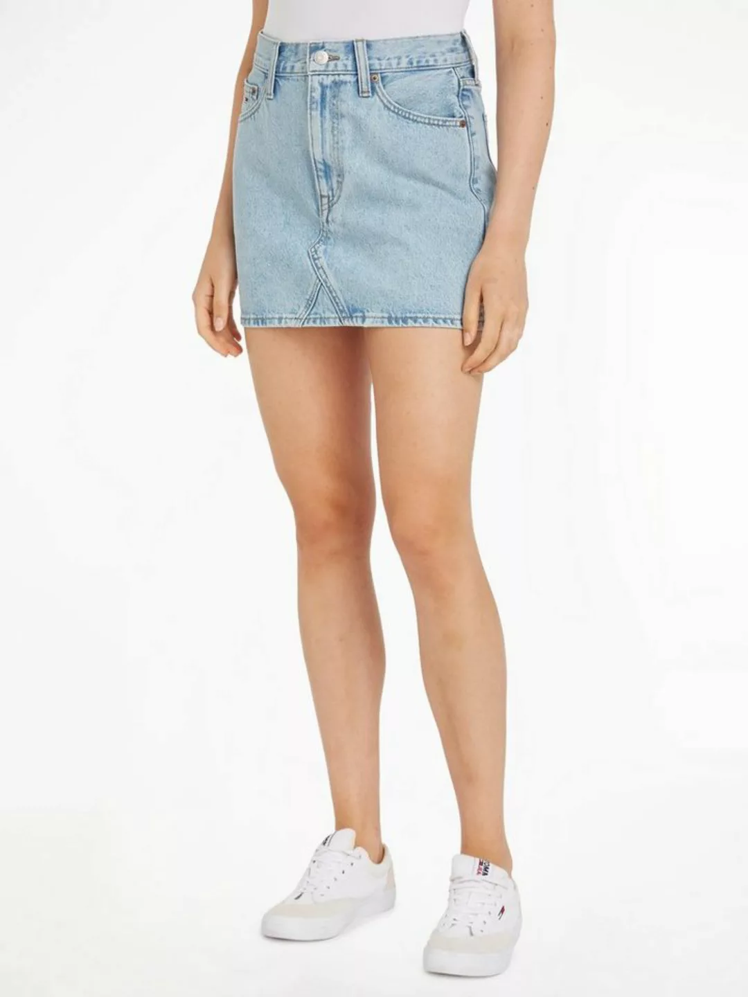 Tommy Jeans Jeansrock IZZIE MR MN SKIRT BH0014 Webrock im 5-Pocket-Style günstig online kaufen