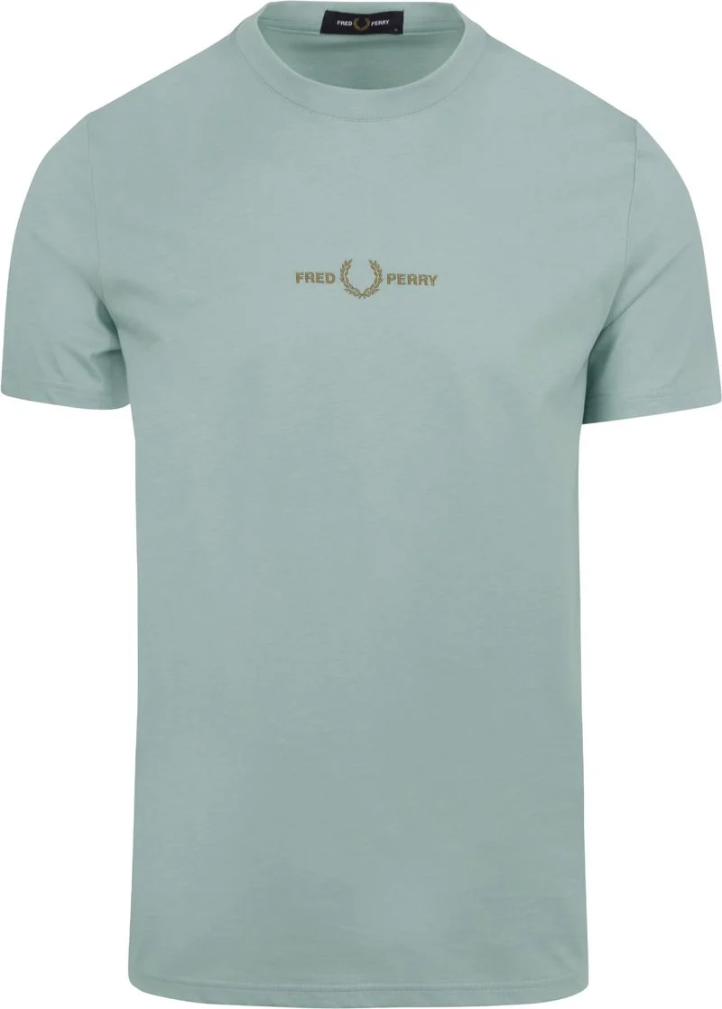 Fred Perry T-Shirt M4580 Hellblau - Größe S günstig online kaufen