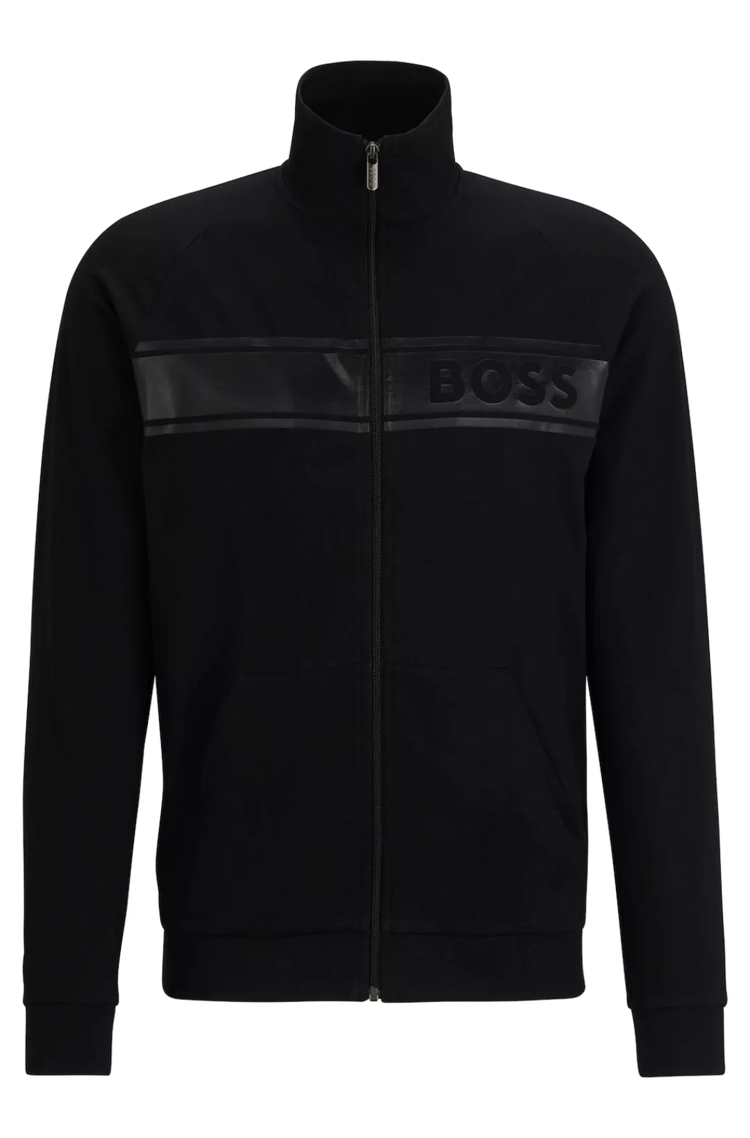 BOSS Sweatjacke Authentic Jacket Z mit hohem Stehkragen günstig online kaufen