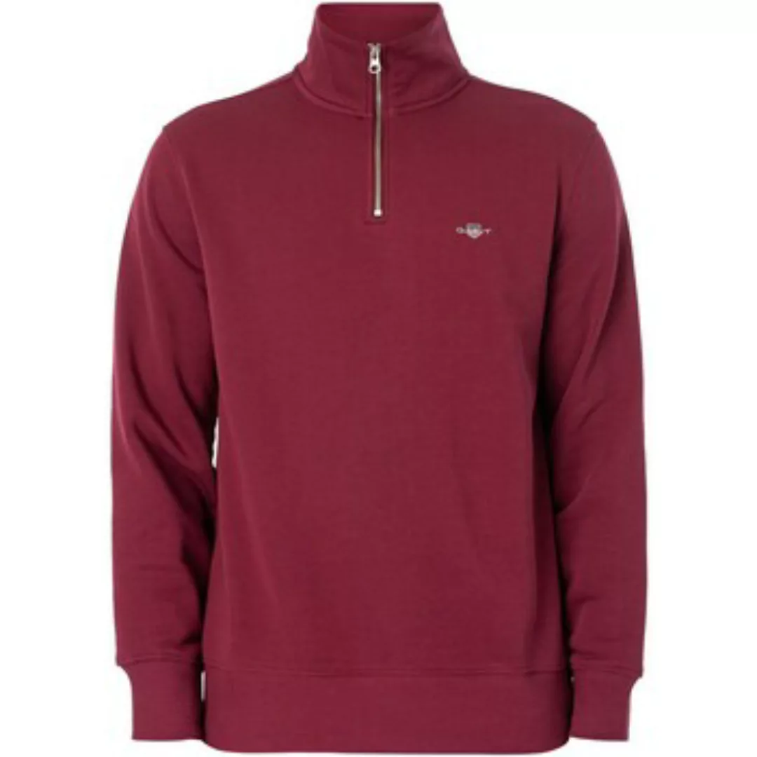 Gant  Sweatshirt Reguläres Shield-Sweatshirt mit halbem Reißverschluss günstig online kaufen