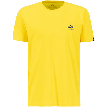 Alpha Industries  T-Shirts & Poloshirts Basic T-Shirt SL - empire yellow günstig online kaufen
