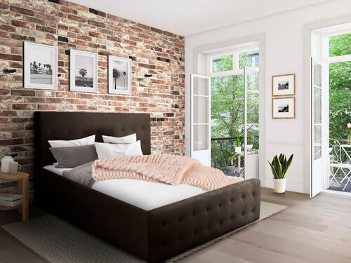 Home affaire Polsterbett "Vaine", in 5 Breiten, auch in Länge 220 cm, incl. günstig online kaufen