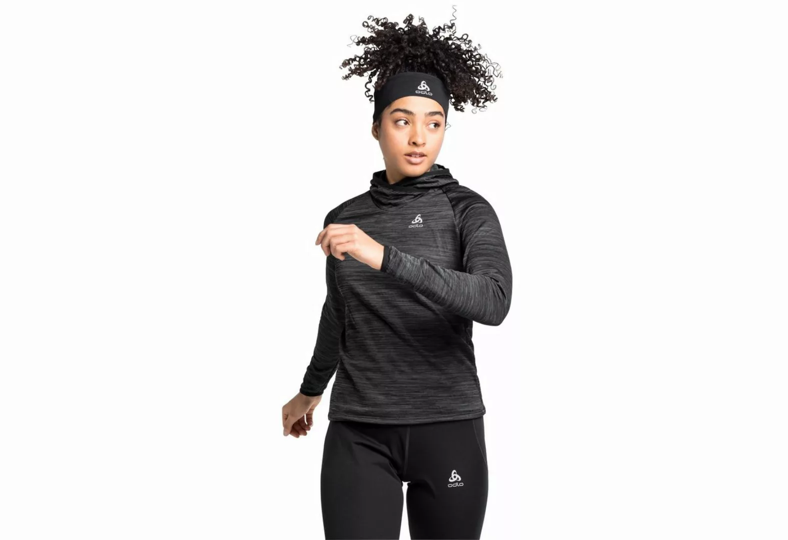 Odlo Kapuzenpullover Damen Run Easy Mid Layer Hoody günstig online kaufen