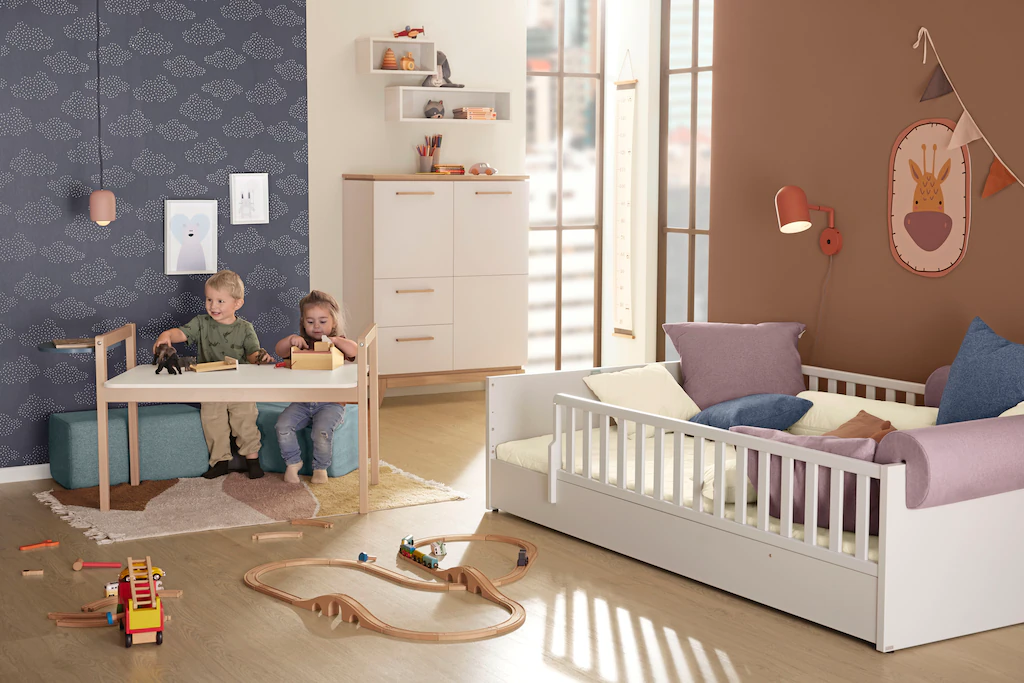 PAIDI Tischplatte  Little Cloud ¦ blau ¦ Maße (cm): B: 61 H: 1,6 T: 93.2 Ti günstig online kaufen