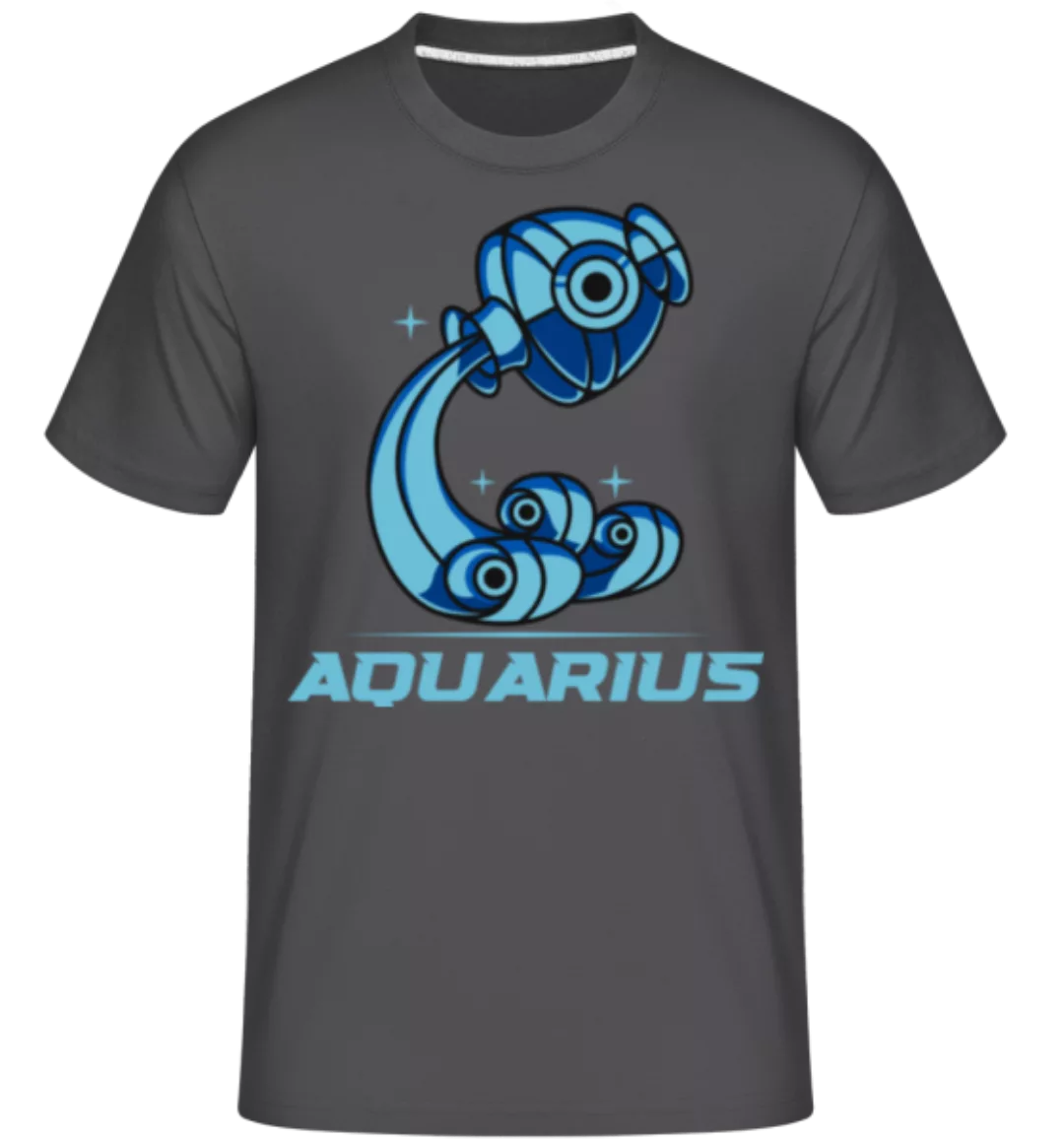 Mecha Robotic Zodiac Sign Aquarius · Shirtinator Männer T-Shirt günstig online kaufen