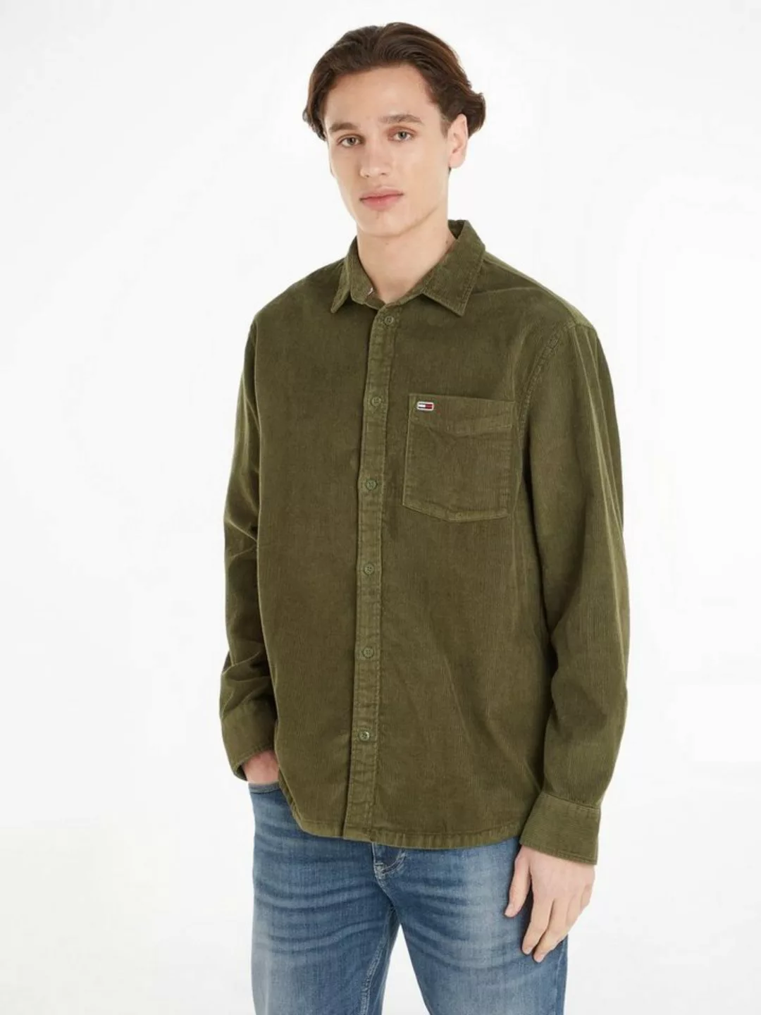 Tommy Jeans Langarmhemd TJM RLX CORDUROY SHIRT günstig online kaufen