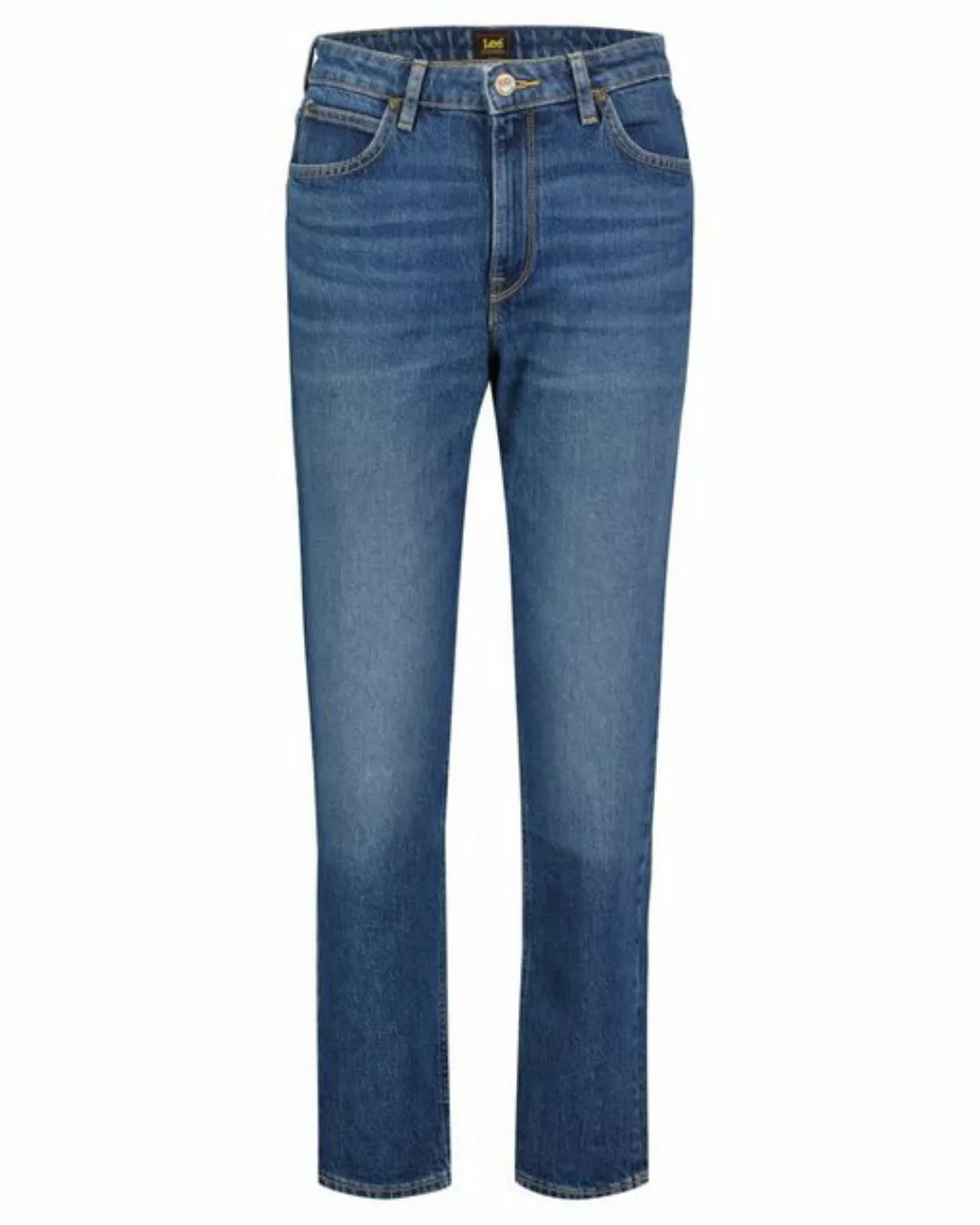 Lee Damen Jeans Carol - Straight Fit - Blau - Dark Ruby günstig online kaufen