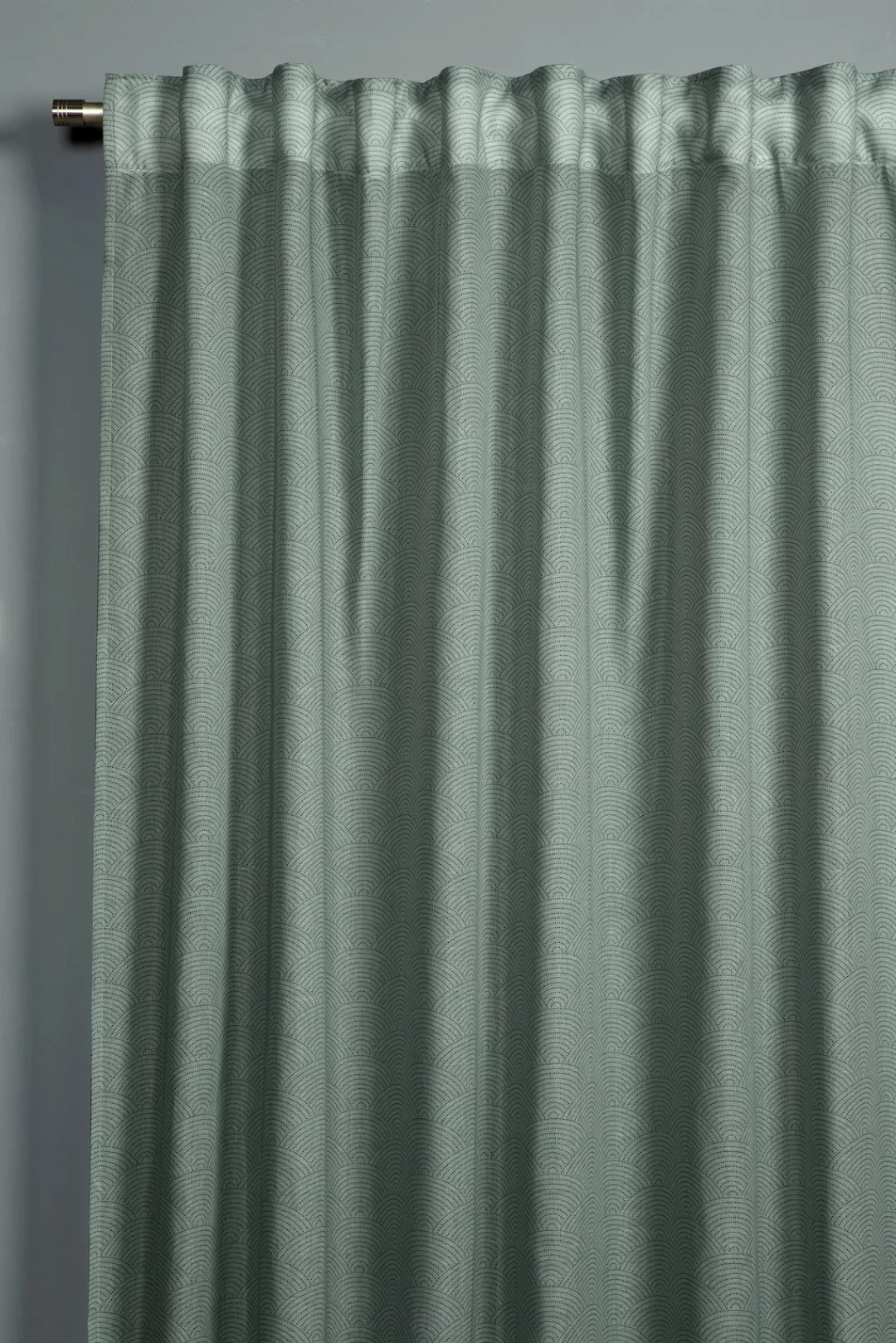GARDINIA Gardine »GRS Schal Zen Silence mit Gardinenband«, (1 St.), blickdi günstig online kaufen