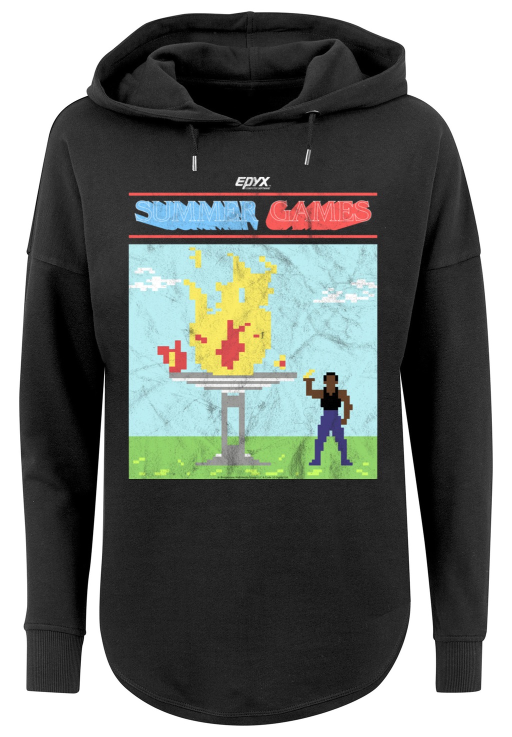 F4NT4STIC Kapuzenpullover "Retro Gaming Summer Games", Print günstig online kaufen