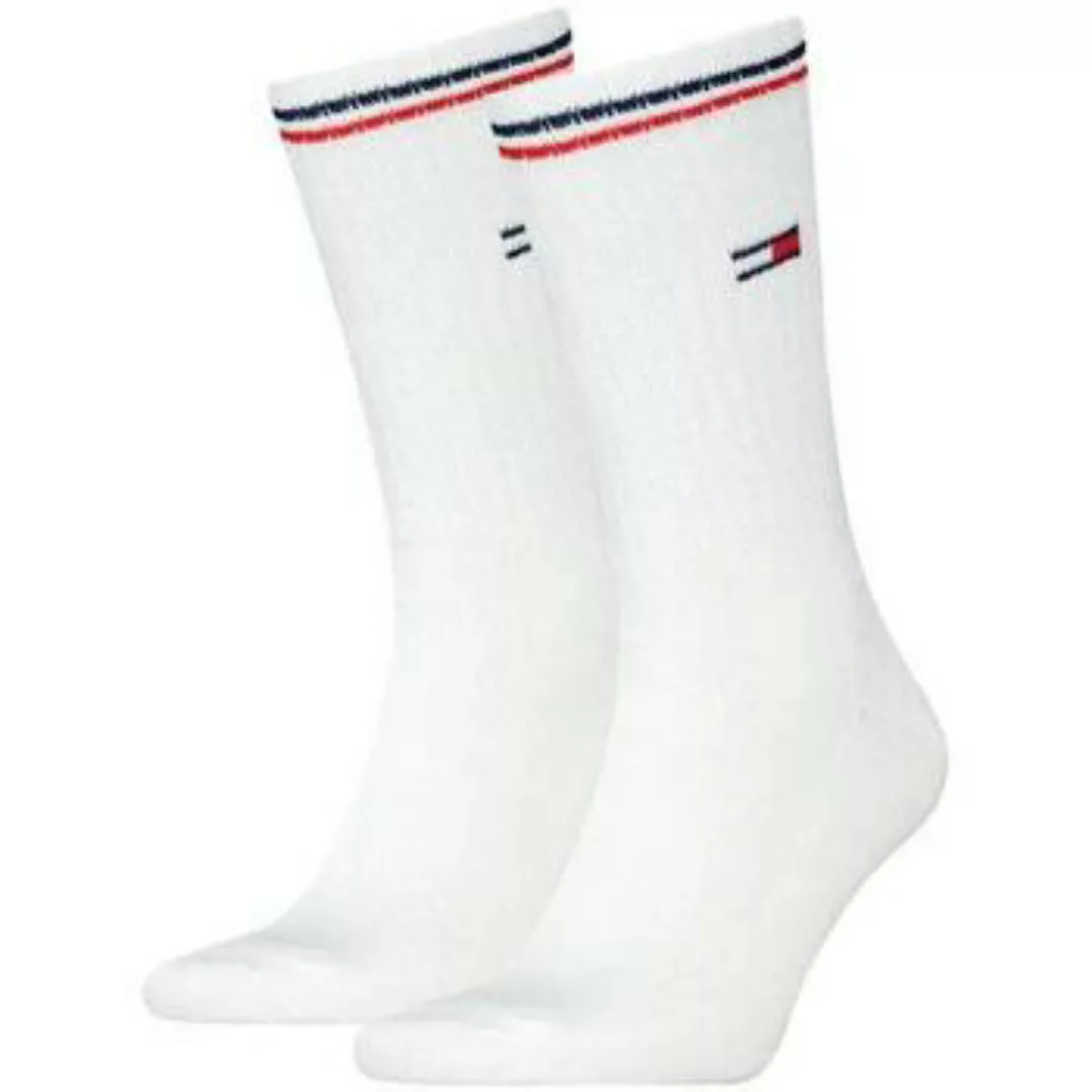 Tommy Hilfiger  Socken 2 Pack Flag Small Logo Socks White günstig online kaufen