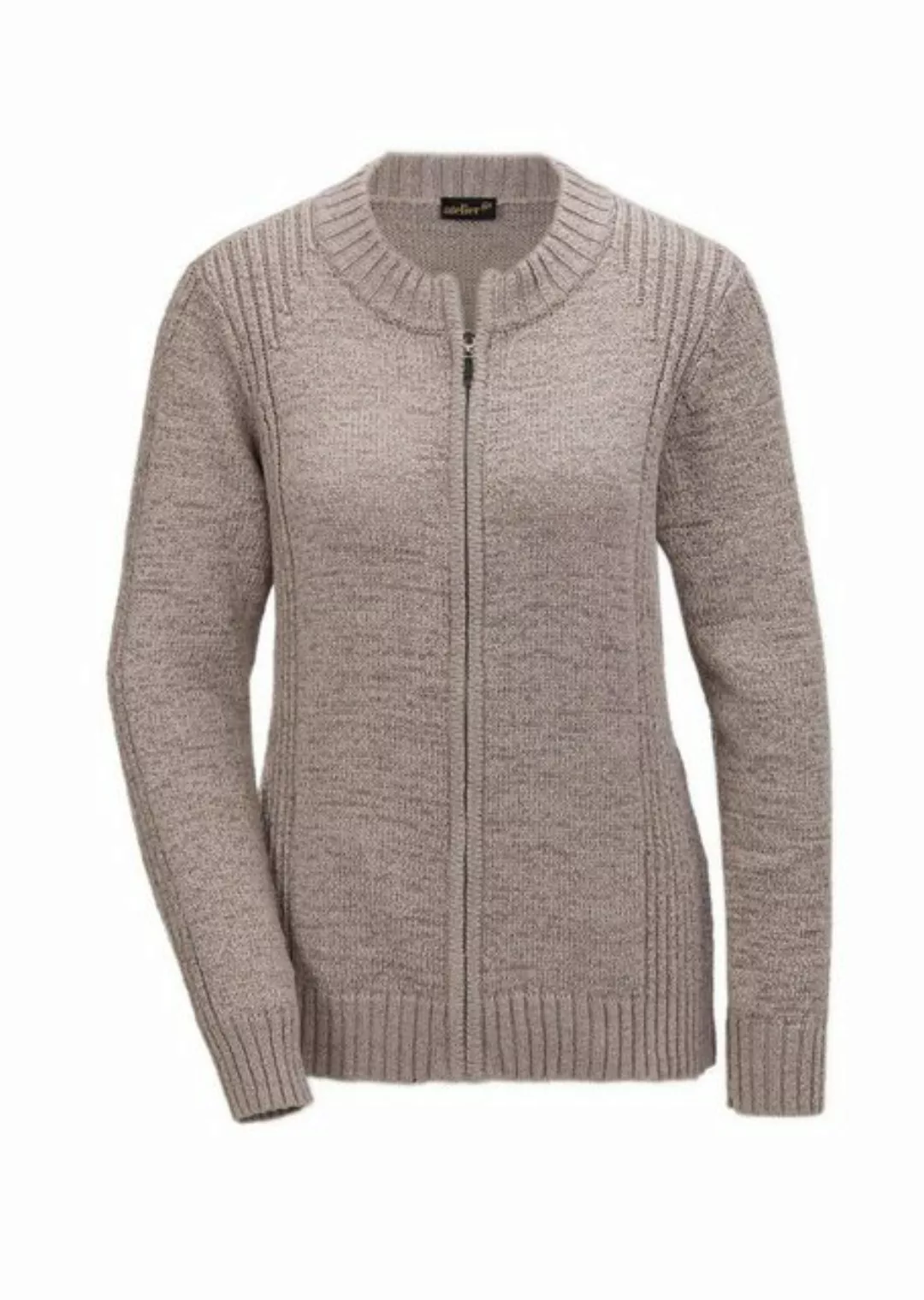 GOLDNER Strickjacke Strickjacke aus Bändchengarn in schöner Melange-Optik günstig online kaufen