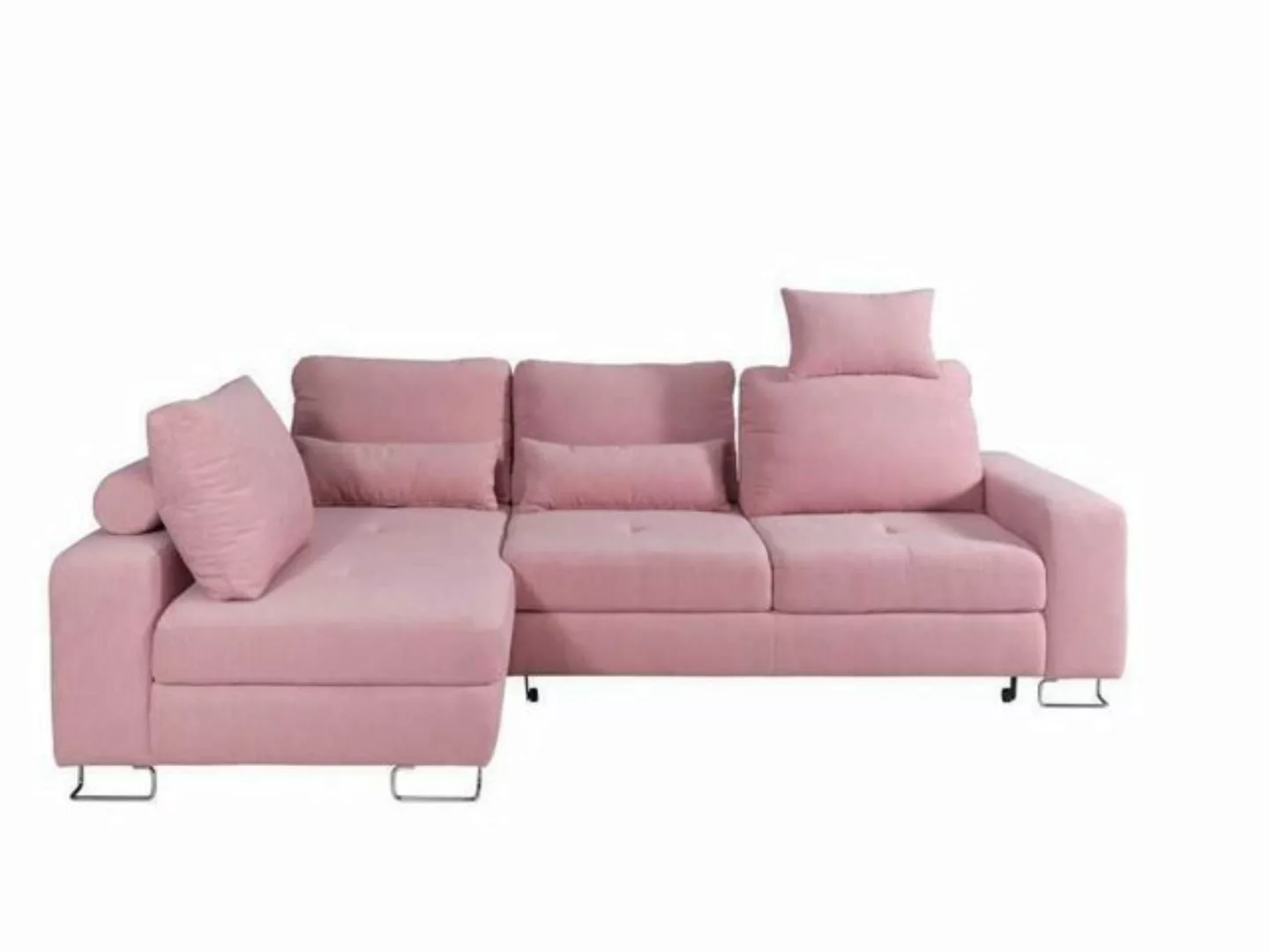 JVmoebel Ecksofa Ecksofa Wohnlandschaft Polster mit Bettfunktion Sofa Eckso günstig online kaufen