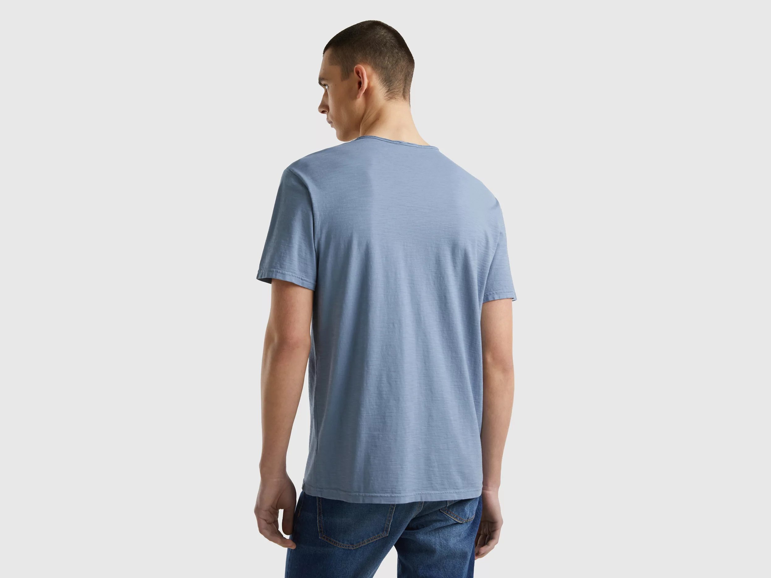 United Colors of Benetton T-Shirt in gerader Basic-Form günstig online kaufen
