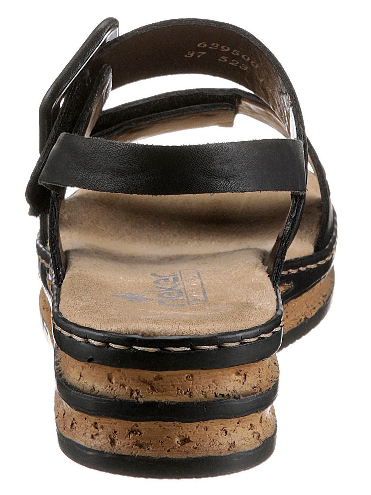 Rieker Keilsandalette, Sommerschuh, Sandale, Keilabsatz, mit günstig online kaufen