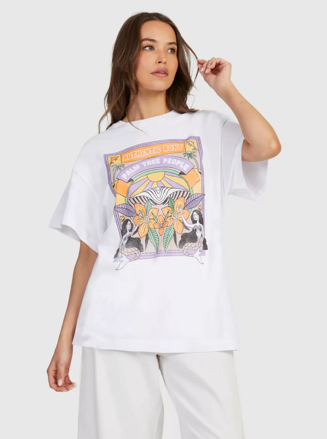 Roxy Oversize-Shirt "Sweet Sunshine" günstig online kaufen
