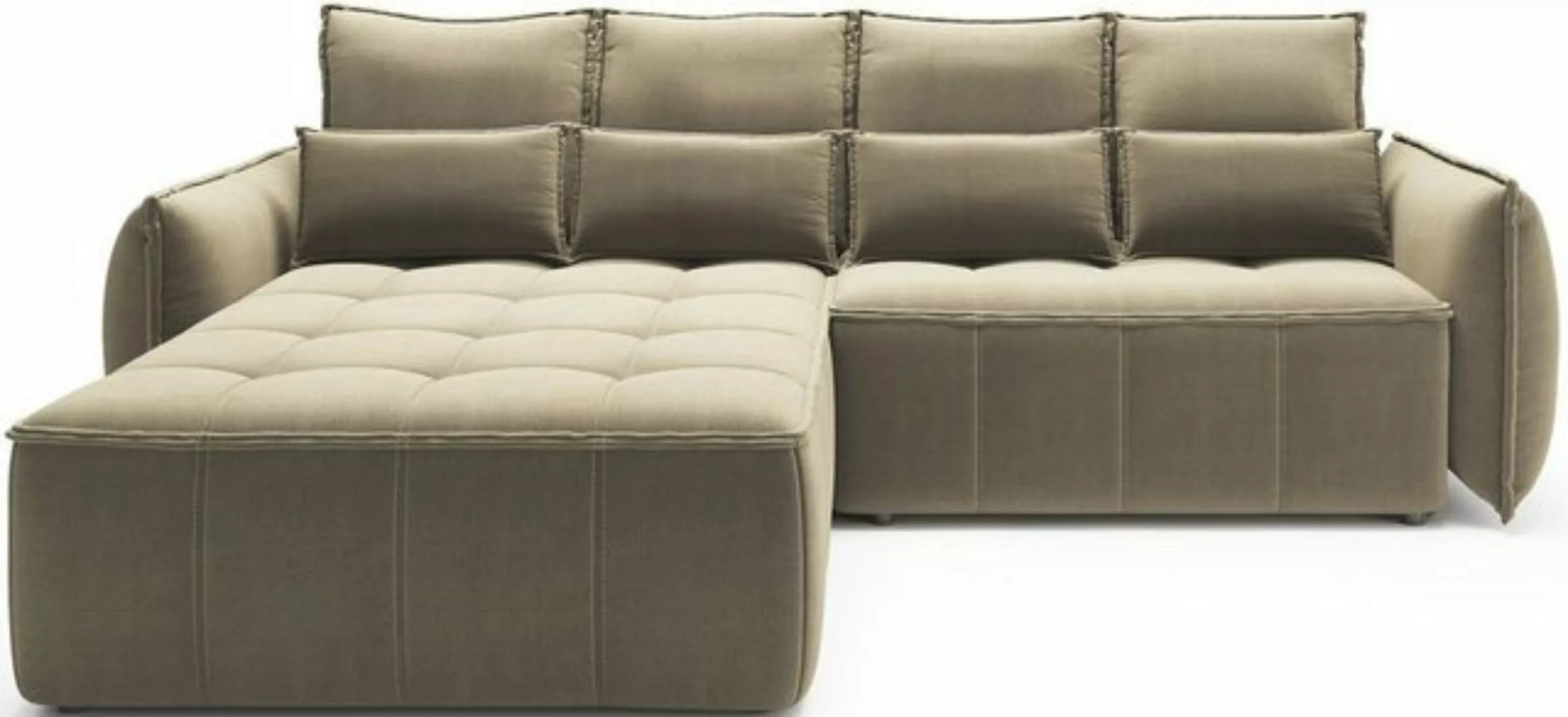 Lukas Möbel Ecksofa Designer Ecksofa mit Bettfunktion Campi günstig online kaufen