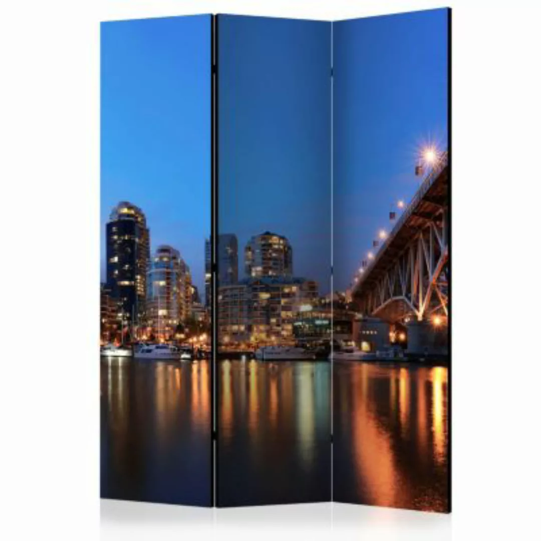 artgeist Paravent City Lights [Room Dividers] mehrfarbig Gr. 135 x 172 günstig online kaufen